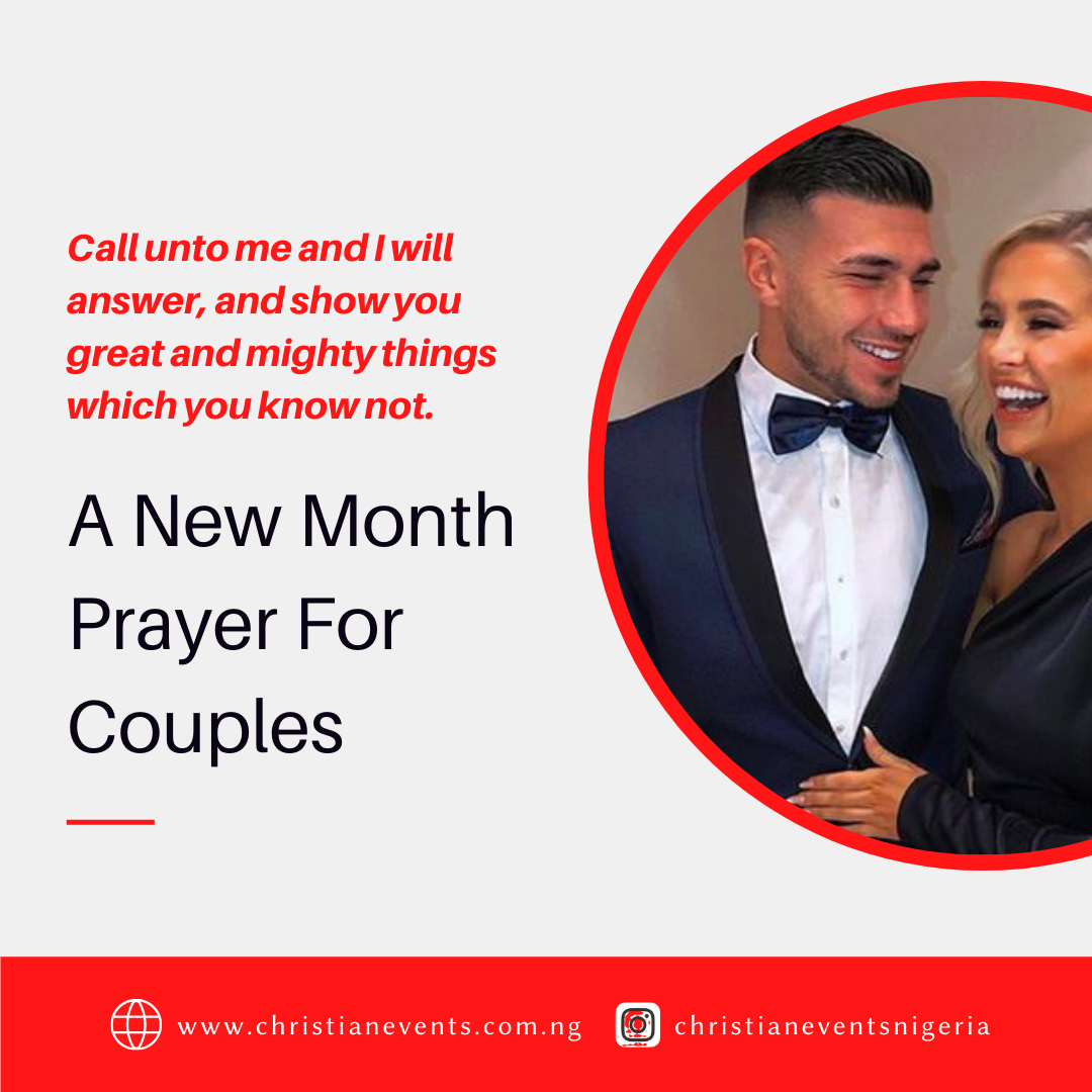 NEW MONTH PRAYERS FOR COUPLES