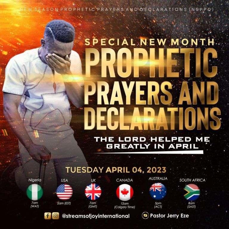 NSPPD LIVE 3RD APRIL 2023 MIRACLE SERVICE Archives Nigeria