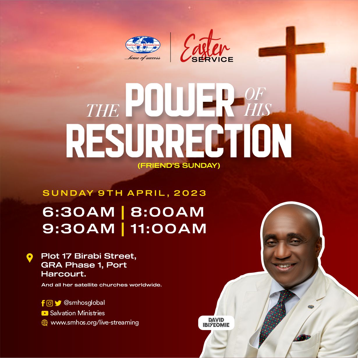 SALVATION MINISTRIES EASTER SUNDAY SERVICE 31ST MARCH 2024 LIVE BROADCAST