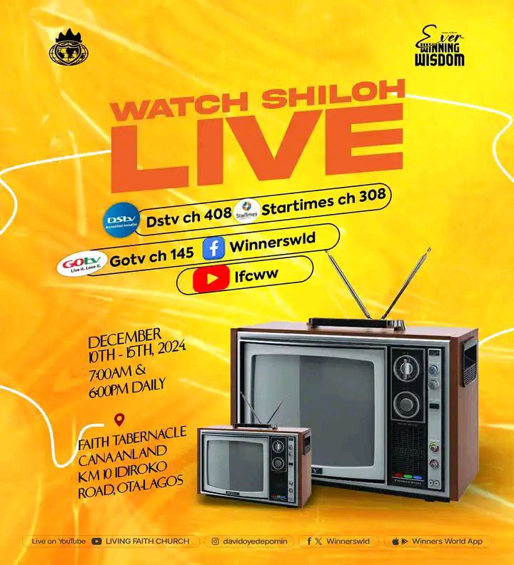 SHILOH 2024 LIVE TV CHANNELS